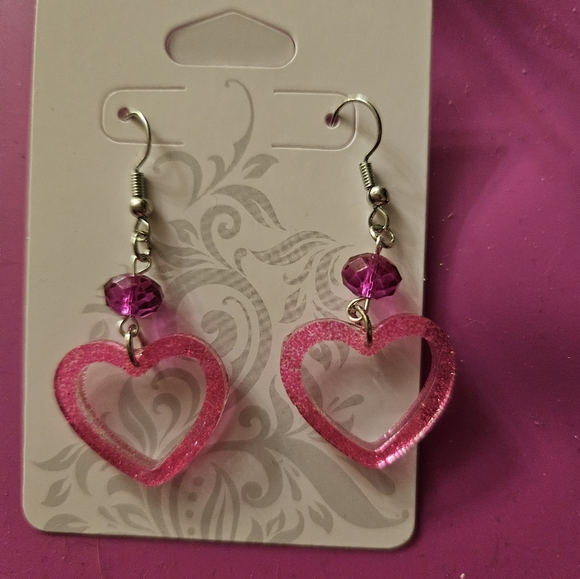 Heart earrings - Picture 1 of 1